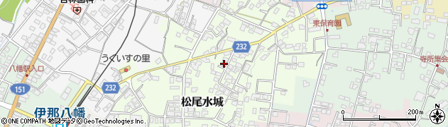 長野県飯田市松尾水城3696周辺の地図