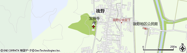 宝勝寺周辺の地図