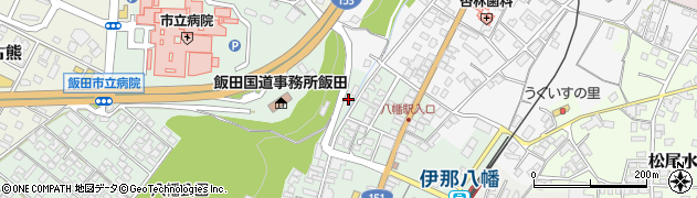 長野県飯田市八幡町2052周辺の地図