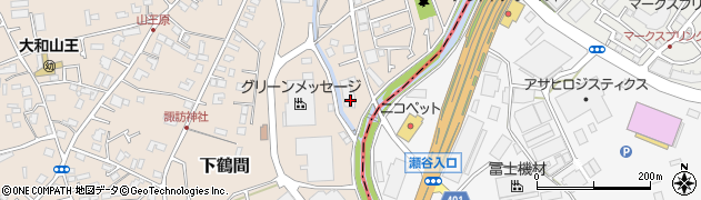神奈川県大和市下鶴間2313周辺の地図