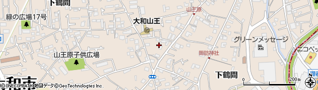 神奈川県大和市下鶴間2928周辺の地図