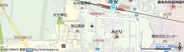 鳥取県東伯郡琴浦町徳万611周辺の地図