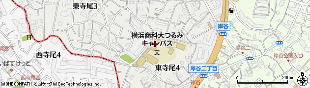 学校法人横浜商科大学周辺の地図