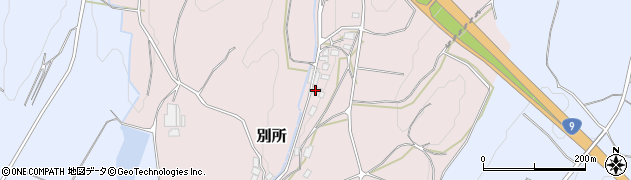 鳥取県東伯郡琴浦町別所440周辺の地図