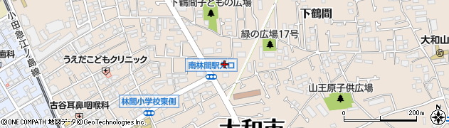 神奈川県大和市下鶴間3001周辺の地図
