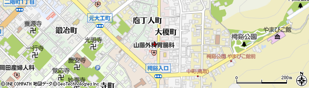 鳥取県鳥取市大榎町周辺の地図