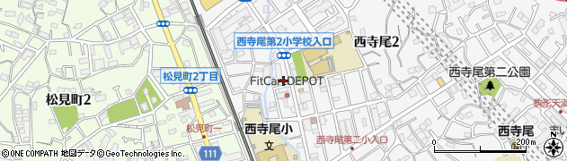 伸興通産神奈川営業所周辺の地図