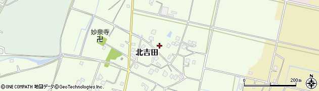 千葉県大網白里市北吉田277周辺の地図