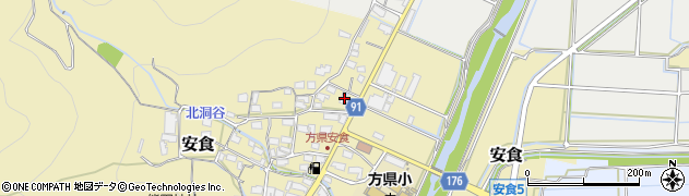 岐阜県岐阜市安食464周辺の地図