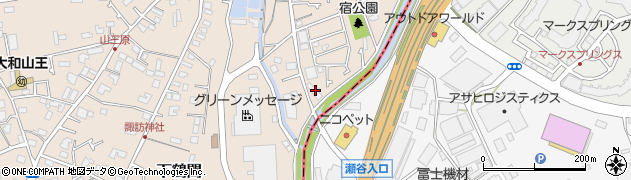 神奈川県大和市下鶴間2305周辺の地図