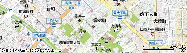 鳥取県鳥取市桶屋町周辺の地図