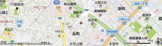 鳥取県鳥取市瓦町262周辺の地図