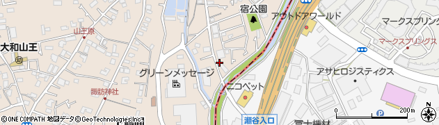 神奈川県大和市下鶴間2307周辺の地図