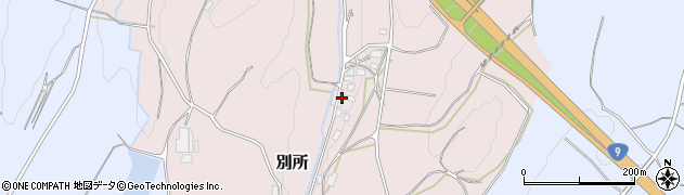 鳥取県東伯郡琴浦町別所442周辺の地図
