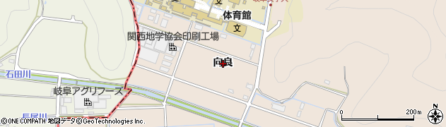 岐阜県岐阜市太郎丸（向良）周辺の地図