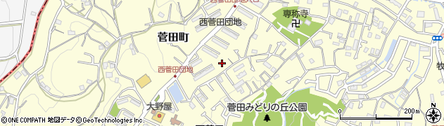 神奈川県横浜市神奈川区菅田町492周辺の地図