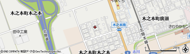 滋賀県長浜市木之本町廣瀬280周辺の地図