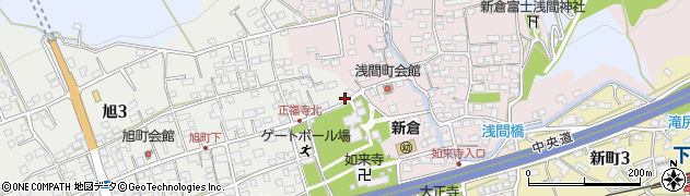 渡辺製麺所周辺の地図