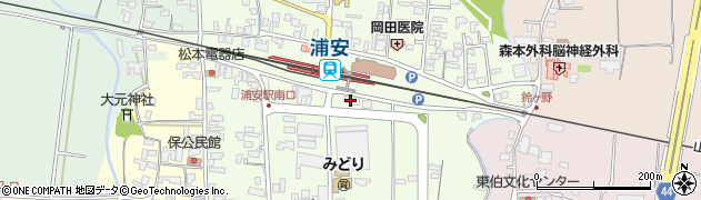 阪本進学教室東伯教室周辺の地図