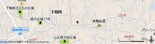 神奈川県大和市下鶴間1804周辺の地図