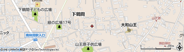 神奈川県大和市下鶴間1792周辺の地図