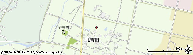 千葉県大網白里市北吉田276周辺の地図