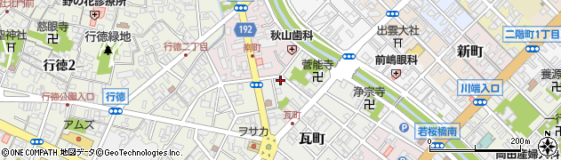 鳥取県鳥取市瓦町633周辺の地図