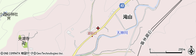 鳥取県鳥取市滝山240周辺の地図