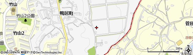 神奈川県横浜市緑区鴨居町周辺の地図