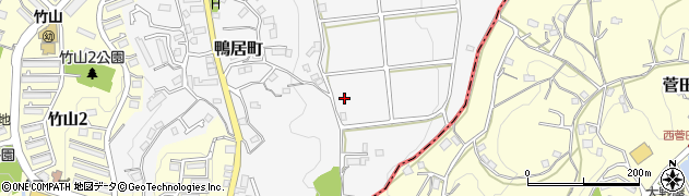 神奈川県横浜市緑区鴨居町周辺の地図