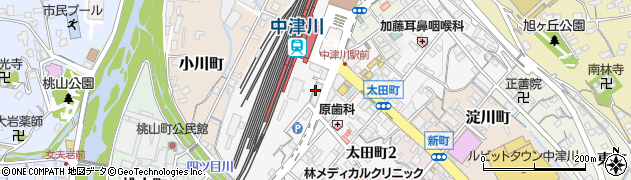 喜楽五平餅 駅前店周辺の地図