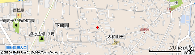 神奈川県大和市下鶴間1809周辺の地図