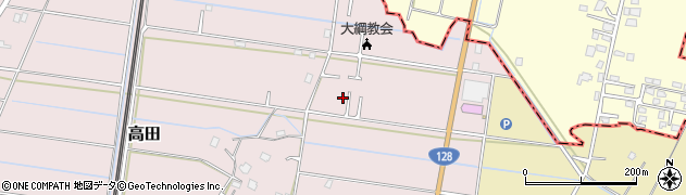 千葉県茂原市高田552周辺の地図