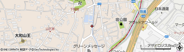 神奈川県大和市下鶴間2384周辺の地図