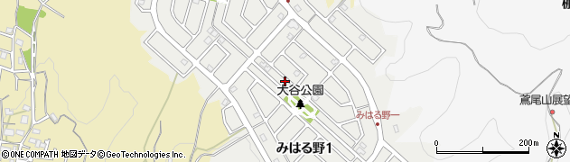 神奈川県厚木市みはる野周辺の地図