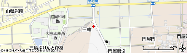 岐阜県岐阜市門屋周辺の地図