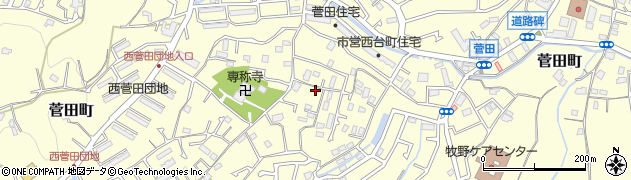 神奈川県横浜市神奈川区菅田町993周辺の地図