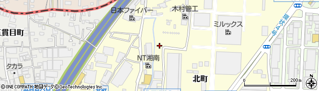 神奈川県横浜市瀬谷区北町周辺の地図