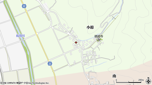 〒919-1514 福井県三方上中郡若狭町小原の地図