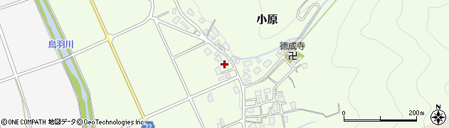 福井県若狭町（三方上中郡）小原周辺の地図