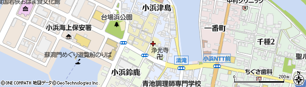 福井県小浜市小浜多賀7周辺の地図