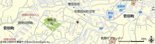 神奈川県横浜市神奈川区菅田町992周辺の地図