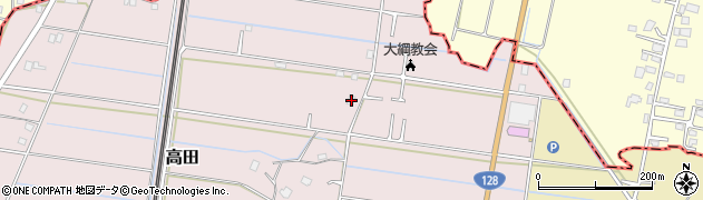 千葉県茂原市高田444-1周辺の地図