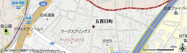 神奈川県横浜市瀬谷区五貫目町19-11周辺の地図