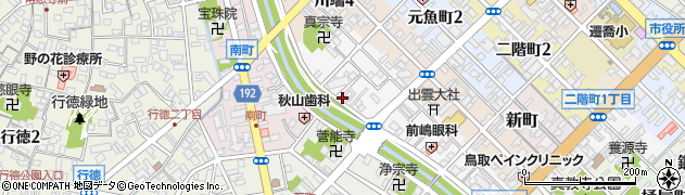 智頭橋駐車場周辺の地図