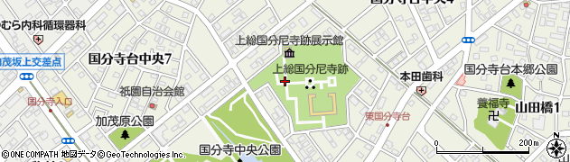 千葉県市原市国分寺台中央周辺の地図