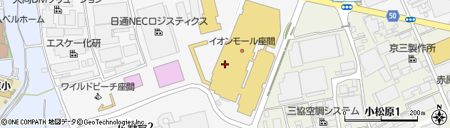 いきなりステーキ イオンモール座間店周辺の地図
