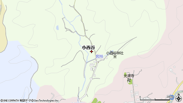 〒680-0073 鳥取県鳥取市小西谷の地図