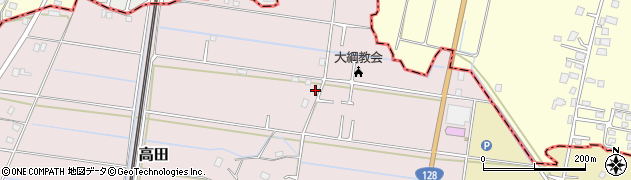 千葉県茂原市高田444-2周辺の地図