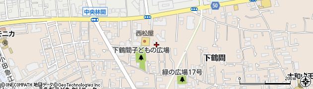 神奈川県大和市下鶴間1788周辺の地図